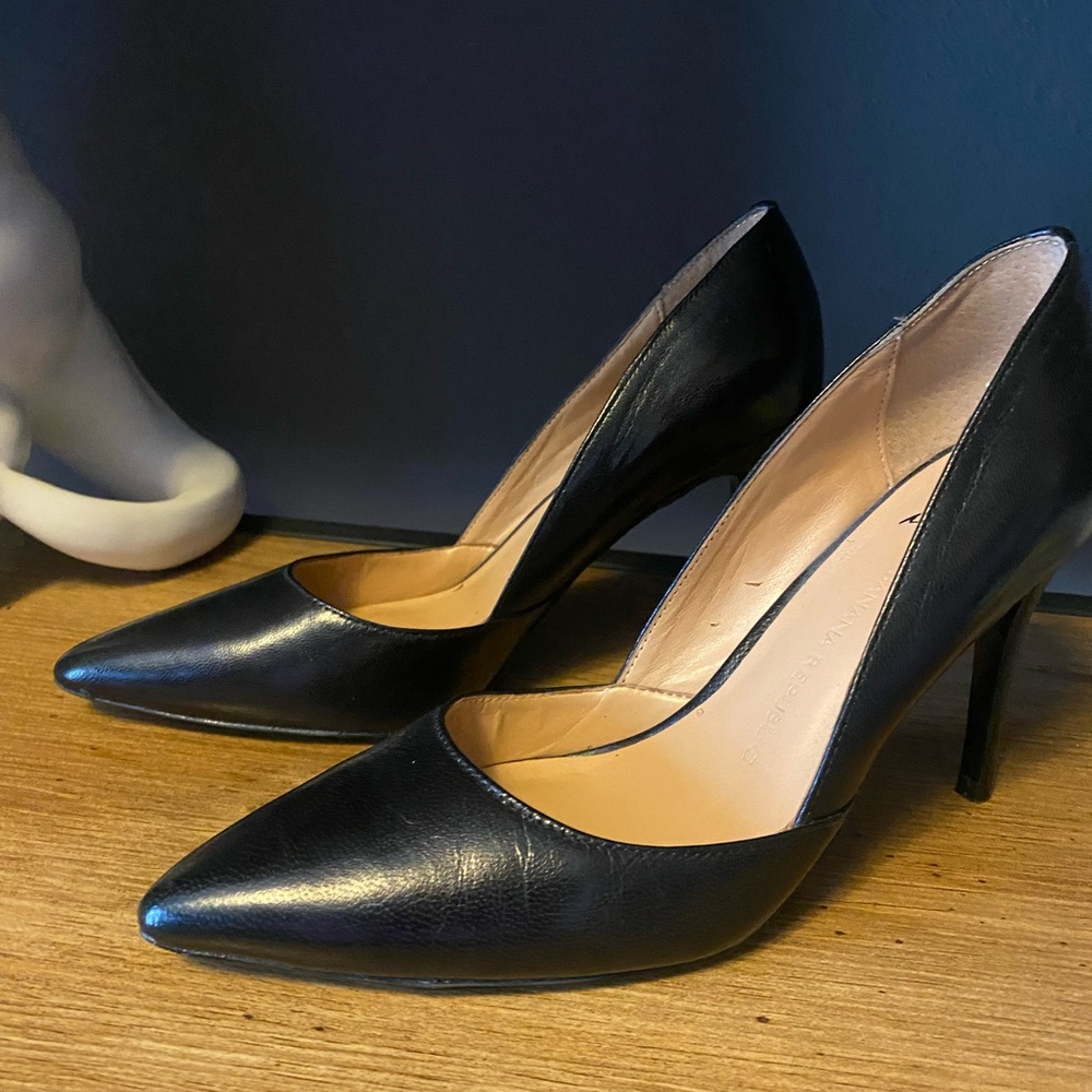 Banana Republic 7.5 D’orsay Black Women's Heels